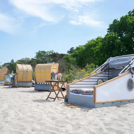 Luxury tent Schlafstrandkorb Nr 7