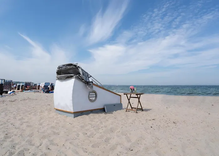 Schlafstrandkorb Nr 7 * Timmendorfer Strand