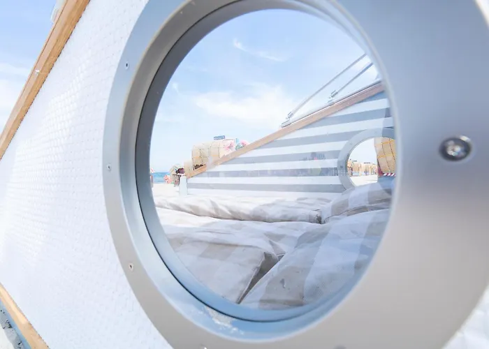 Schlafstrandkorb Nr 7 Campismo de Luxo *