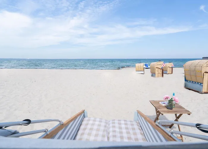 Campismo de Luxo Schlafstrandkorb Nr 7 Timmendorfer Strand