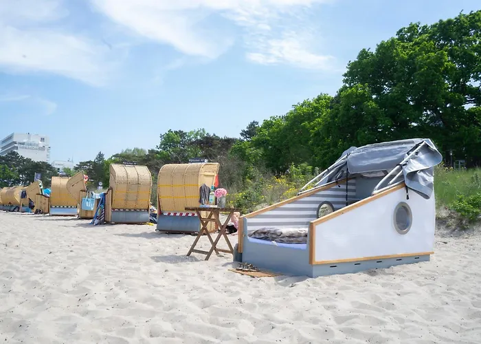 Campismo de Luxo Schlafstrandkorb Nr 7