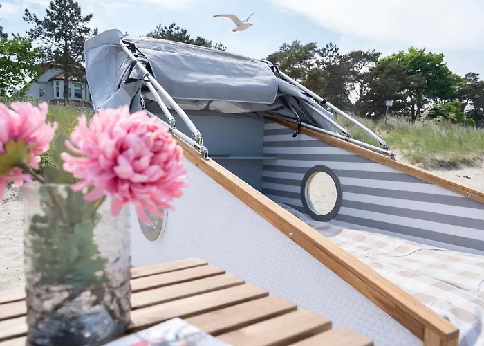 Schlafstrandkorb Nr 7 Campismo de Luxo *